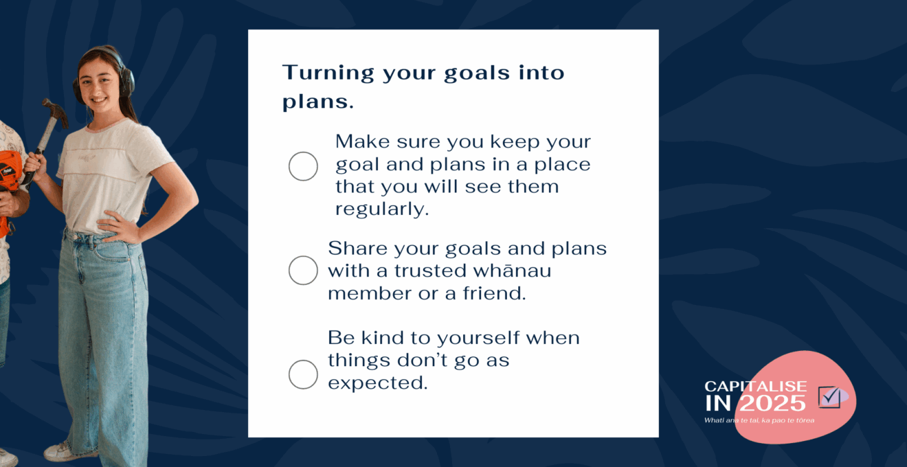 Capitalise in 2025: Turning your goals into plans