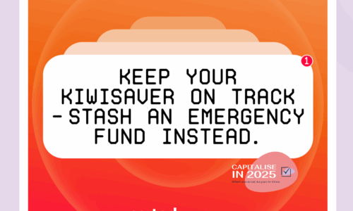 Capitalise in 2025: Tips stop raiding your emergency savings